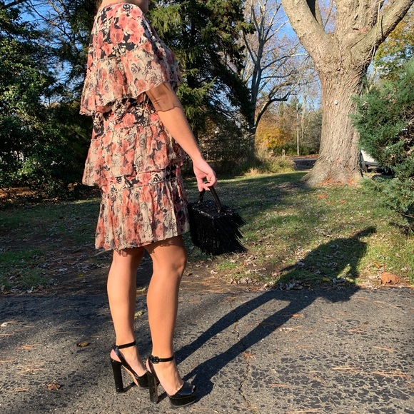 Lucky Brand Rose Ruffle Dress - Picture 6 of 8